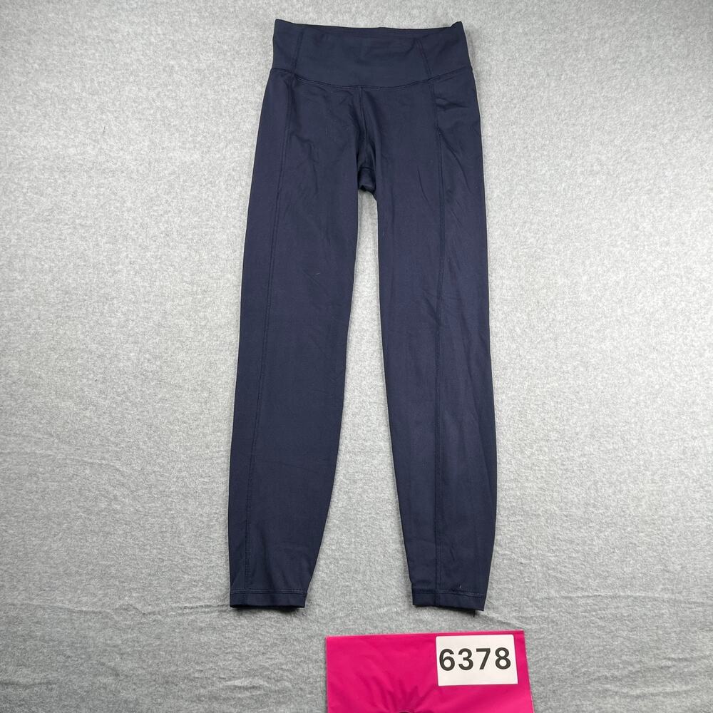 All In Motion Leggings Womens XS Navy Blue Casual Stretch Gym
